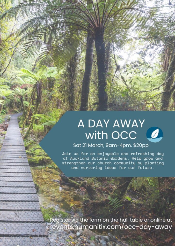 Join us for a Day Away with OCC